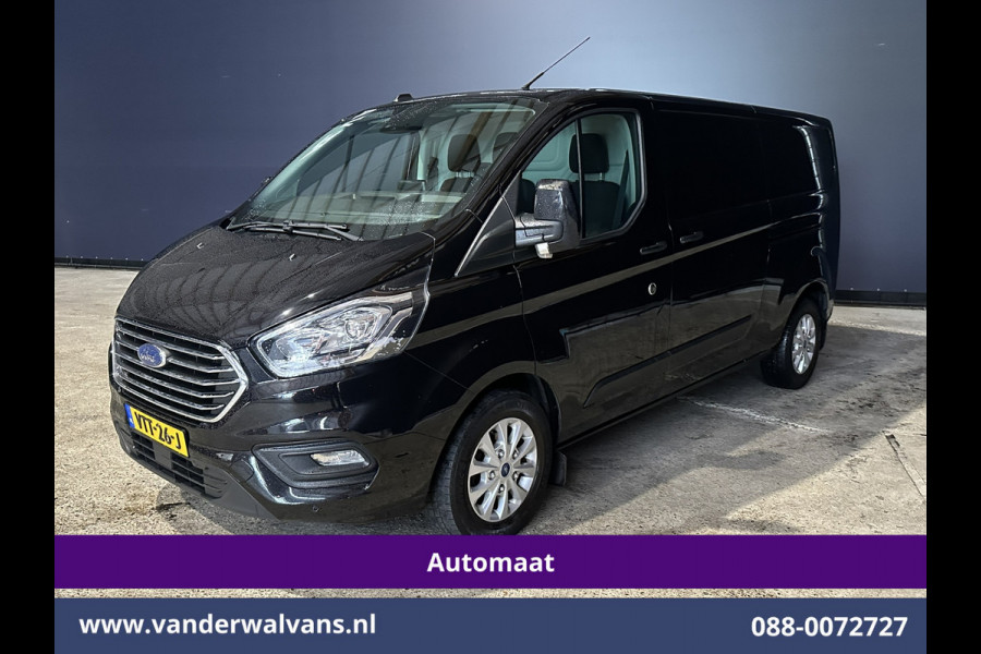 Ford Transit Custom 2.0 TDCI 130pk Automaat L2H1 Euro6 Airco | 2x zijdeur | Camera | LED | Apple Carplay | Cruisecontrol Verwarmde voorruit, LM velgen, Parkeersensoren, Bijrijdersbank