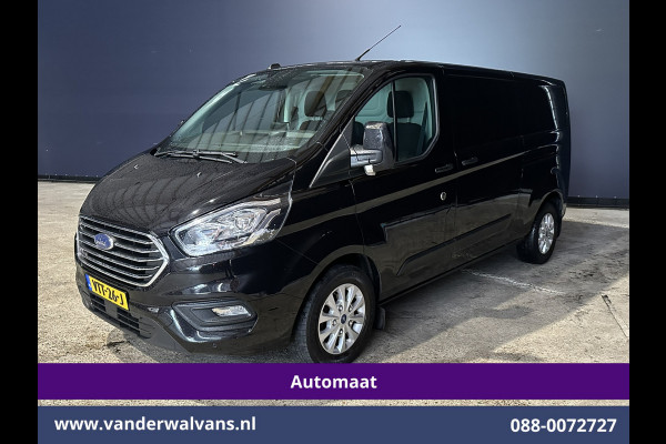 Ford Transit Custom 2.0 TDCI 130pk Automaat L2H1 Euro6 Airco | 2x zijdeur | Camera | LED | Apple Carplay | Cruisecontrol Verwarmde voorruit, LM velgen, Parkeersensoren, Bijrijdersbank