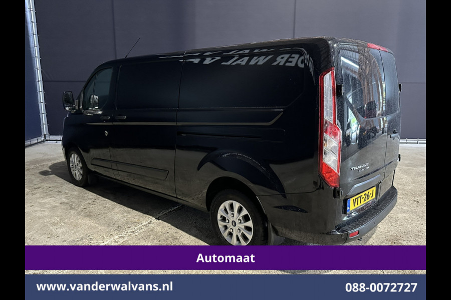 Ford Transit Custom 2.0 TDCI 130pk Automaat L2H1 Euro6 Airco | 2x zijdeur | Camera | LED | Apple Carplay | Cruisecontrol Verwarmde voorruit, LM velgen, Parkeersensoren, Bijrijdersbank