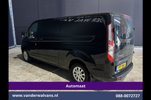 Ford Transit Custom 2.0 TDCI 130pk Automaat L2H1 Euro6 Airco | 2x zijdeur | Camera | LED | Apple Carplay | Cruisecontrol Verwarmde voorruit, LM velgen, Parkeersensoren, Bijrijdersbank