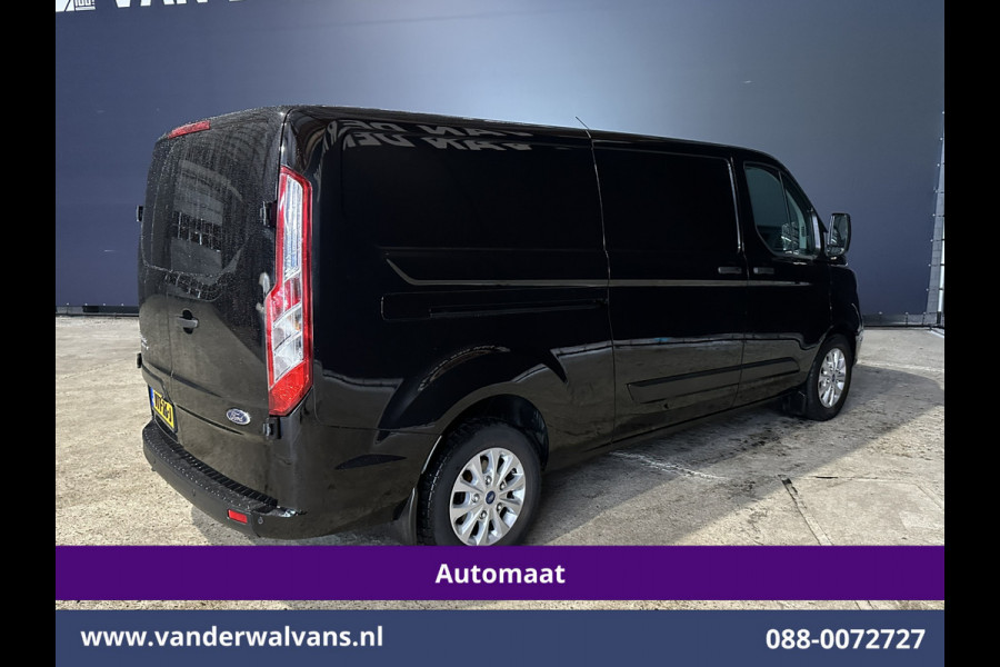 Ford Transit Custom 2.0 TDCI 130pk Automaat L2H1 Euro6 Airco | 2x zijdeur | Camera | LED | Apple Carplay | Cruisecontrol Verwarmde voorruit, LM velgen, Parkeersensoren, Bijrijdersbank