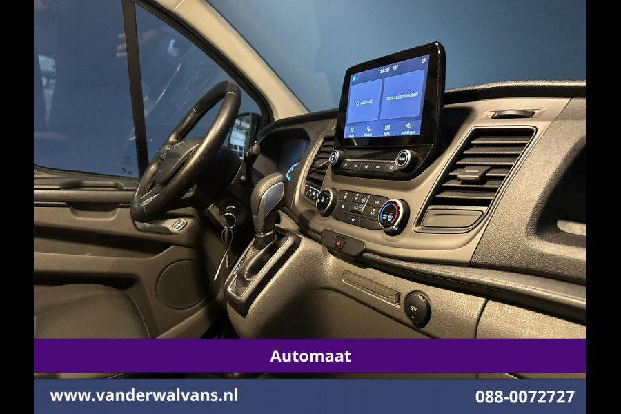 Ford Transit Custom 2.0 TDCI 130pk Automaat L2H1 Euro6 Airco | 2x zijdeur | Camera | LED | Apple Carplay | Cruisecontrol Verwarmde voorruit, LM velgen, Parkeersensoren, Bijrijdersbank