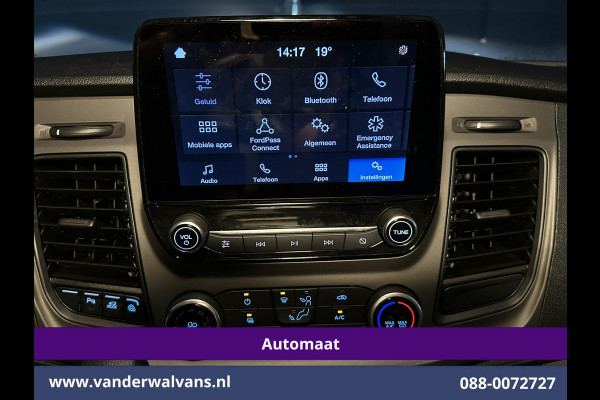 Ford Transit Custom 2.0 TDCI 130pk Automaat L2H1 Euro6 Airco | 2x zijdeur | Camera | LED | Apple Carplay | Cruisecontrol Verwarmde voorruit, LM velgen, Parkeersensoren, Bijrijdersbank