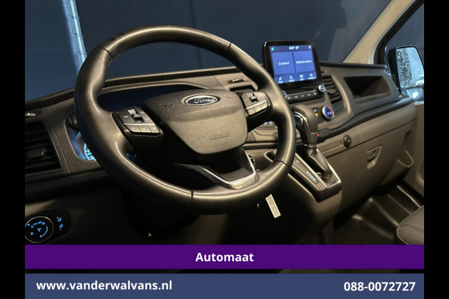 Ford Transit Custom 2.0 TDCI 130pk Automaat L2H1 Euro6 Airco | 2x zijdeur | Camera | LED | Apple Carplay | Cruisecontrol Verwarmde voorruit, LM velgen, Parkeersensoren, Bijrijdersbank