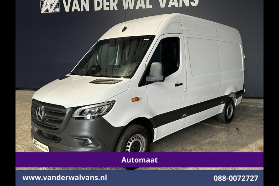 Mercedes-Benz Sprinter 317 CDI 170pk 9G-Tronic Automaat L2H2 Euro6 Airco | Camera | Navigatie | LED | Adaptieve Cruisecontrol Chauffeursstoel, Stoelverwarming, Parkeersensoren, Bijrijdersbank, 3500kg trekgewicht mogelijk!