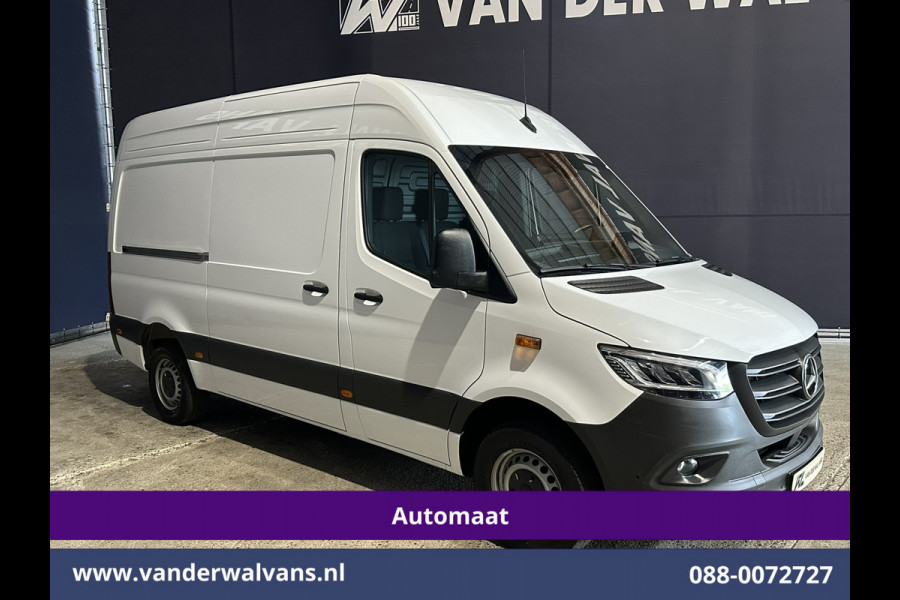 Mercedes-Benz Sprinter 317 CDI 170pk 9G-Tronic Automaat L2H2 Euro6 Airco | Camera | Navigatie | LED | Adaptieve Cruisecontrol Chauffeursstoel, Stoelverwarming, Parkeersensoren, Bijrijdersbank, 3500kg trekgewicht mogelijk!