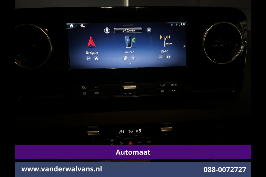 Mercedes-Benz Sprinter 317 CDI 170pk 9G-Tronic Automaat L2H2 Euro6 Airco | Camera | Navigatie | LED | Adaptieve Cruisecontrol Chauffeursstoel, Stoelverwarming, Parkeersensoren, Bijrijdersbank, 3500kg trekgewicht mogelijk!