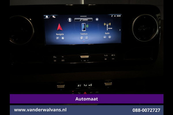 Mercedes-Benz Sprinter 317 CDI 170pk 9G-Tronic Automaat L2H2 Euro6 Airco | Camera | Navigatie | LED | Adaptieve Cruisecontrol Chauffeursstoel, Stoelverwarming, Parkeersensoren, Bijrijdersbank, 3500kg trekgewicht mogelijk!