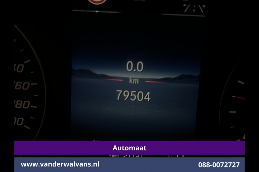 Mercedes-Benz Sprinter 317 CDI 170pk 9G-Tronic Automaat L2H2 Euro6 Airco | Camera | Navigatie | LED | Adaptieve Cruisecontrol Chauffeursstoel, Stoelverwarming, Parkeersensoren, Bijrijdersbank, 3500kg trekgewicht mogelijk!