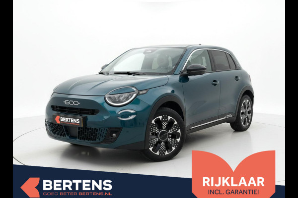 Fiat 600 1.2 Hybrid La Prima | Elektrische a-klep | Adaptive cruise | Prijs is rijklaar