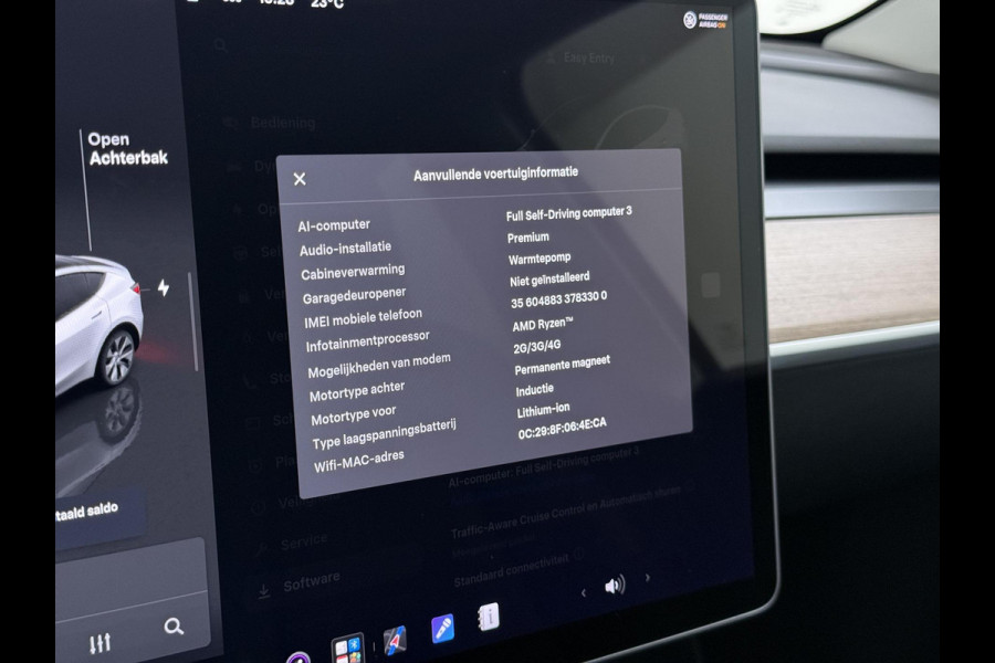 Tesla Model Y Long Range AWD 75 kWh SOH 94,8% | TESLA FABRIEKSGARANTIE TOT 2028 OF 80.000KM! | FABRIEKSGARANTIE OP ACCU & AANDRIJFLIJN TOT 2032 OF 192.000 KM|