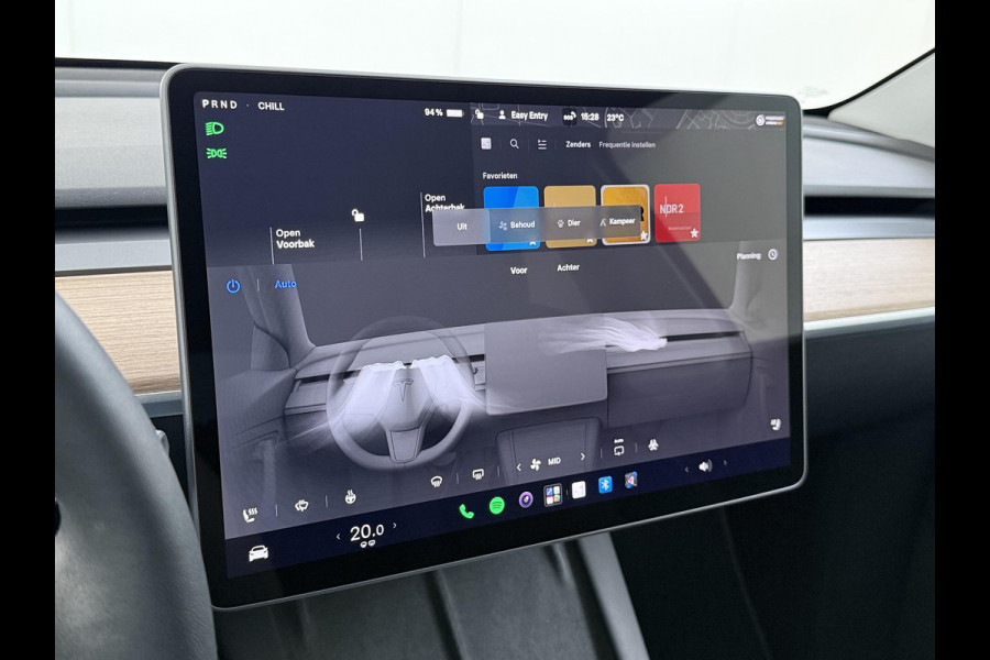 Tesla Model Y Long Range AWD 75 kWh SOH 94,8% | TESLA FABRIEKSGARANTIE TOT 2028 OF 80.000KM! | FABRIEKSGARANTIE OP ACCU & AANDRIJFLIJN TOT 2032 OF 192.000 KM|