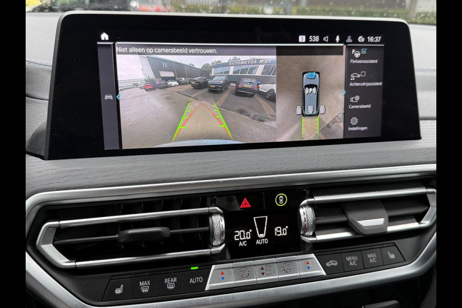 BMW X3 xDrive30e High Executive M SPORT | ELEKTRISCHE TREKHAAK| DEALER ONDERHOUDEN | 360 CAMERA | HEAD UP | LASER LED|  LEDER INCL. STOELVERWARMING | DRIVING ASS.  | RIJKLAARPRIJS incl. 12mnd BOVAG