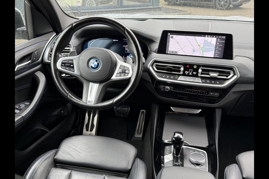 BMW X3 xDrive30e High Executive M SPORT | ELEKTRISCHE TREKHAAK| DEALER ONDERHOUDEN | 360 CAMERA | HEAD UP | LASER LED|  LEDER INCL. STOELVERWARMING | DRIVING ASS.  | RIJKLAARPRIJS incl. 12mnd BOVAG