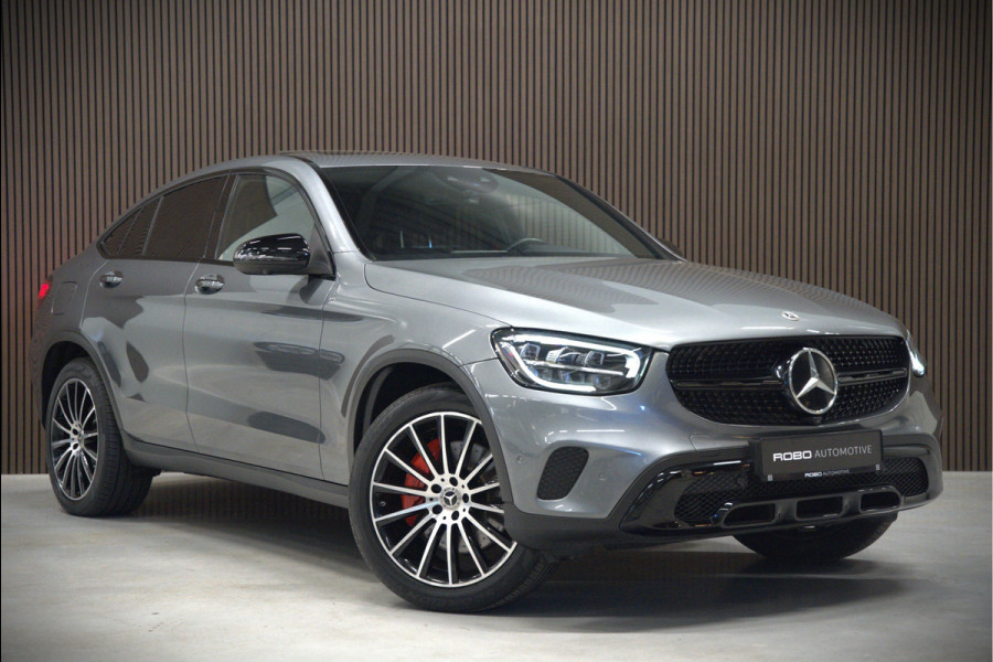 Mercedes-Benz GLC Coupé 300e 4MATIC Premium Plus | Panoramadak | Stuurverwarming | Stoelverwarming | Head-Up Display | Massage | Memory Seats | Luchtvering | Keyless | 360 Camera | Leer | Ambiance Verlichting | Trekhaak | Apple Carplay | Na