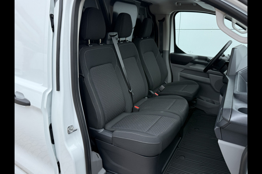Ford E-Transit Custom 71kWh 136PK Elektrisch L1 344KM WLTP 2300kg Trekvermogen BEV Snelladen LED ACC Camera Carplay Parkeersensoren v+a