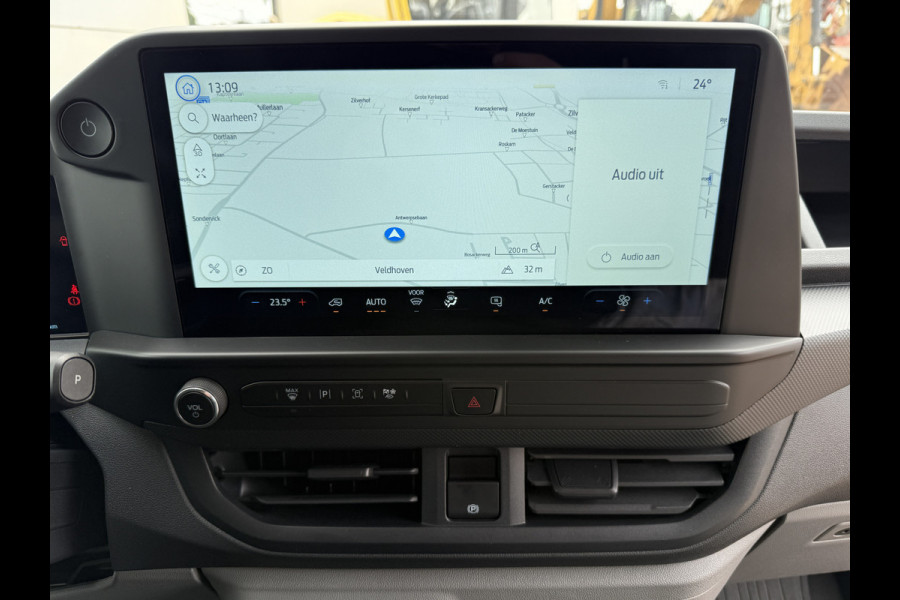 Ford E-Transit Custom 71kWh 136PK Elektrisch L1 344KM WLTP 2300kg Trekvermogen BEV Snelladen LED ACC Camera Carplay Parkeersensoren v+a