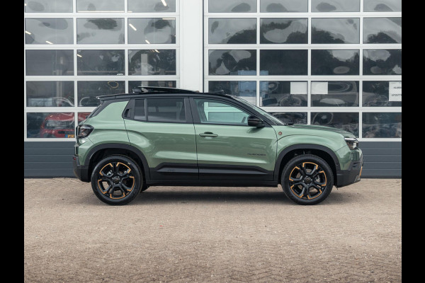Jeep Avenger 1.2 e-Hybrid 85th Anniversary | Schuif/Kanteldak | Winter Pack | Handsfree Achterklep | Adapt. Cruise | Convenience Pack | Bicolore