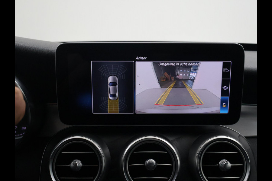 Mercedes-Benz C-Klasse 180 AMG-LINE AUT. FACELIFT + AFN. TREKHAAK | BREEDBEELD NAVI | STOELVERW. | CAMERA