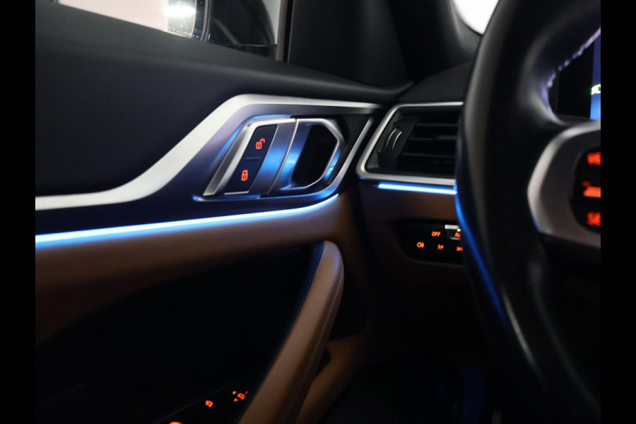 BMW i4 eDrive40 84 kWh M-SPORT + ADAPTIVE CRUISE | SFEERVERLICHTING | LEDER SPORTINTERIEUR