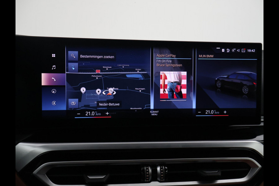 BMW i4 eDrive40 84 kWh M-SPORT + ADAPTIVE CRUISE | SFEERVERLICHTING | LEDER SPORTINTERIEUR