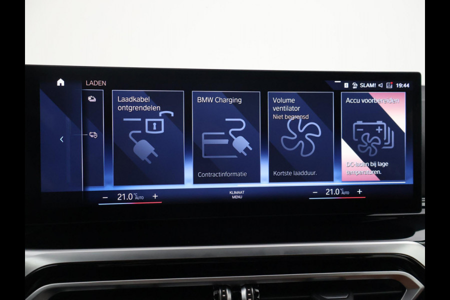 BMW i4 eDrive40 84 kWh M-SPORT + ADAPTIVE CRUISE | SFEERVERLICHTING | LEDER SPORTINTERIEUR