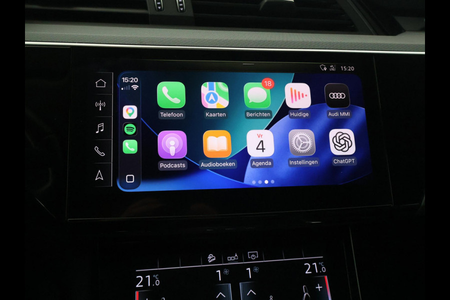 Audi e-tron 55 95 KWH 408 PK + 21 INCH | LEDER | ADAPTIVE CRUISE | LUCHTVERING | CARPLAY | CAMERA