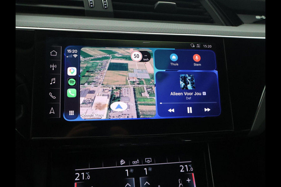 Audi e-tron 55 95 KWH 408 PK + 21 INCH | LEDER | ADAPTIVE CRUISE | LUCHTVERING | CARPLAY | CAMERA