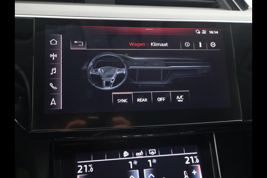 Audi e-tron 55 95 KWH 408 PK + 21 INCH | LEDER | ADAPTIVE CRUISE | LUCHTVERING | CARPLAY | CAMERA