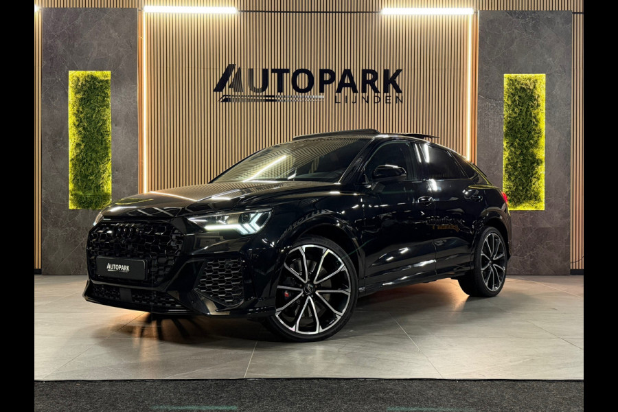 Audi RSQ3 Sportback TFSI |PANO|B&O|MATRIX|KEYLESS|CAMERA|DEALER ONDERHOUDEN|21INCH|NIGHTPAKKET|SFEERVERLICHTING|TREKHAAK|BOMVOL!