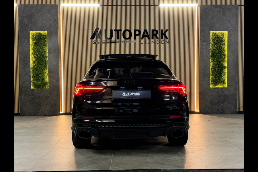 Audi RSQ3 Sportback TFSI |PANO|B&O|MATRIX|KEYLESS|CAMERA|DEALER ONDERHOUDEN|21INCH|NIGHTPAKKET|SFEERVERLICHTING|TREKHAAK|BOMVOL!