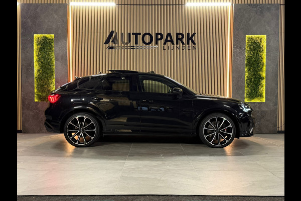 Audi RSQ3 Sportback TFSI |PANO|B&O|MATRIX|KEYLESS|CAMERA|DEALER ONDERHOUDEN|21INCH|NIGHTPAKKET|SFEERVERLICHTING|TREKHAAK|BOMVOL!