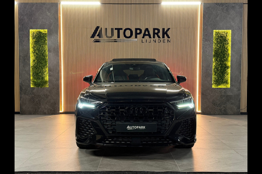 Audi RSQ3 Sportback TFSI |PANO|B&O|MATRIX|KEYLESS|CAMERA|DEALER ONDERHOUDEN|21INCH|NIGHTPAKKET|SFEERVERLICHTING|TREKHAAK|BOMVOL!