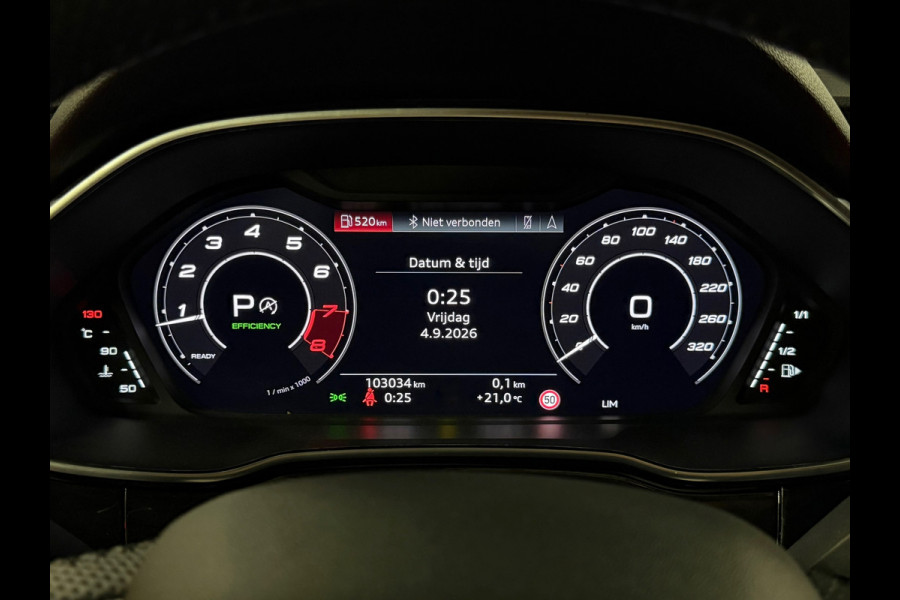 Audi RSQ3 Sportback TFSI |PANO|B&O|MATRIX|KEYLESS|CAMERA|DEALER ONDERHOUDEN|21INCH|NIGHTPAKKET|SFEERVERLICHTING|TREKHAAK|BOMVOL!
