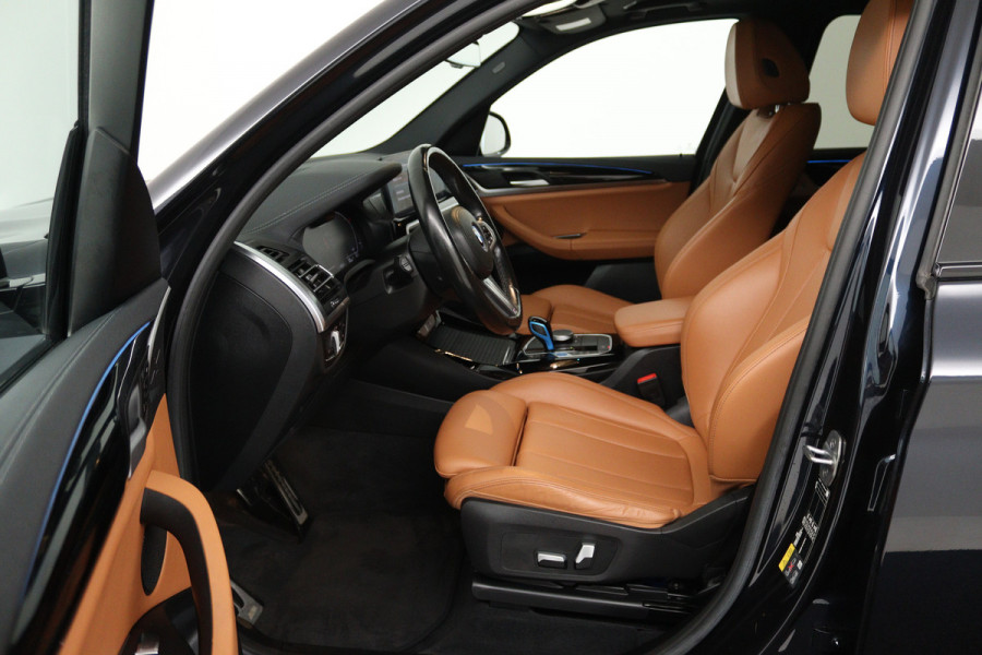 BMW iX3 Executive 80 kWh (TREKHAAK, 98,9% SOH, PANORAMADAK, STOELVERWARMING, SFEERVERLICHTING, CAMERA, 1e EIGENAAR, DEALER ONDERHOUDEN)