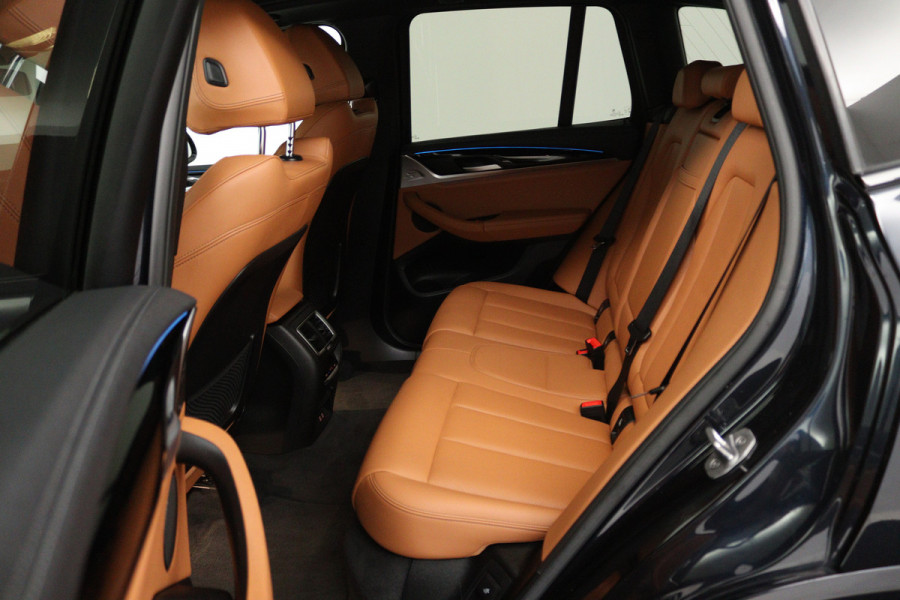 BMW iX3 Executive 80 kWh (TREKHAAK, 98,9% SOH, PANORAMADAK, STOELVERWARMING, SFEERVERLICHTING, CAMERA, 1e EIGENAAR, DEALER ONDERHOUDEN)