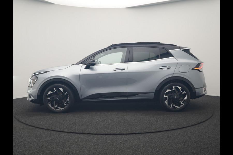 Kia Sportage 1.6 T-GDi Hybrid MHEV GT-Line 180pk Dealer O.H | Trekhaak Afn. | Panodak | Adaptive Cruise | 360 Camera | Harman / Kardon | Leeren Sportstoelen Memory & Ventilatie | Keyless | Apple Carplay | Stuur & Stoelverwarming | Sfeerverlichting | Virtual | Navigatie | DAB | 19"L.M |