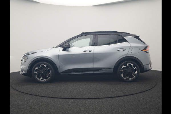 Kia Sportage 1.6 T-GDi Hybrid MHEV GT-Line 180pk Dealer O.H | Trekhaak Afn. | Panodak | Adaptive Cruise | 360 Camera | Harman / Kardon | Leeren Sportstoelen Memory & Ventilatie | Keyless | Apple Carplay | Stuur & Stoelverwarming | Sfeerverlichting | Virtual | Navigatie | DAB | 19"L.M |