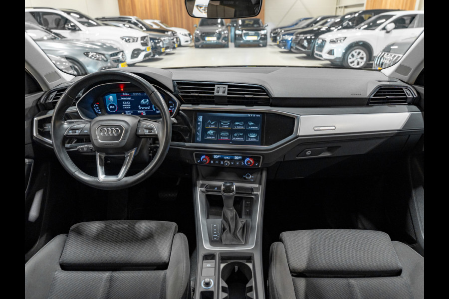 Audi Q3 35 TFSI 150PK S-Tronic, Virtual Cockpit, Apple Carplay, ACC, Clima, Multistuur, PDC, Android Auto, Volledig Onderhouden