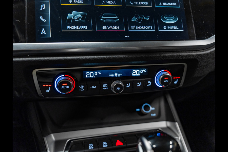Audi Q3 35 TFSI 150PK S-Tronic, Virtual Cockpit, Apple Carplay, ACC, Clima, Multistuur, PDC, Android Auto, Volledig Onderhouden