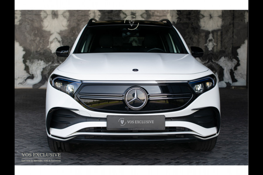 Mercedes-Benz EQB 300 4MATIC AMG 67 kWh 7-persoons|Night|Keyless|SOH 97,9%|Verw-stln|Cruise|360°|Panorama|HUD|Sfeer|Nieuwprijs €74.626