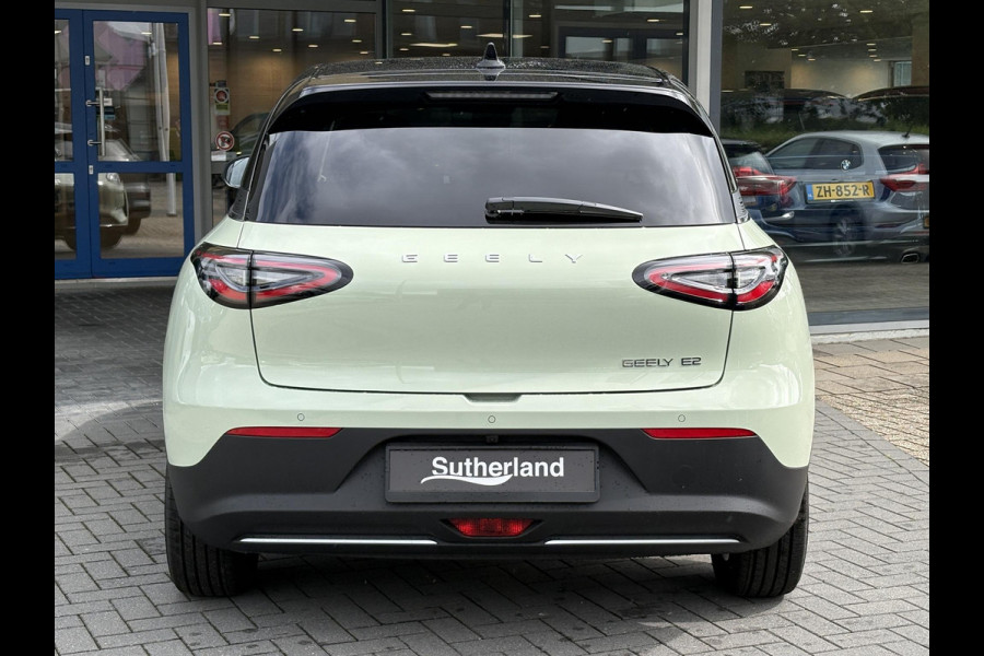 GEELY E2 Max 47 kWh 115 PK | Pre-order nu ! | 345 Km actieradius | Verwarmbare voorstoelen en stuurwiel | Achteruitrijcamera en parkeersensoren achter | 8,8" digitaal instrumentenpaneel en 14,6" multimediascherm met Flyme Auto