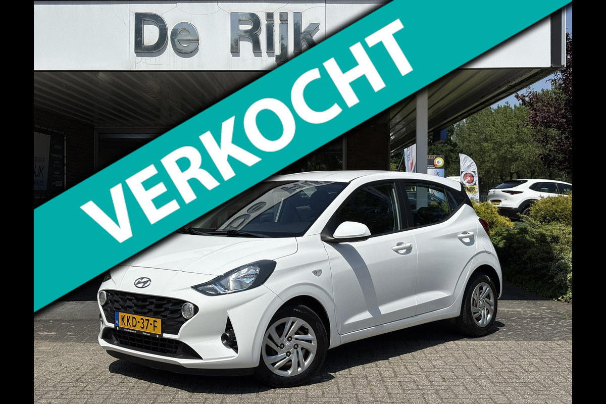 Hyundai i10 1.0 Comfort | Carplay/Android, Cruise, Airco, El. Ramen, Lane Assist |
