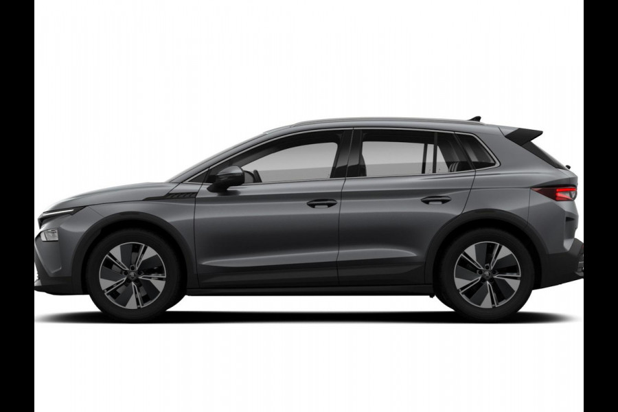 Škoda Elroq 60 Edition 190 pk | Trekhaak | Velgen: 19" lichtmetalen velgen ' Regulus', Antraciet