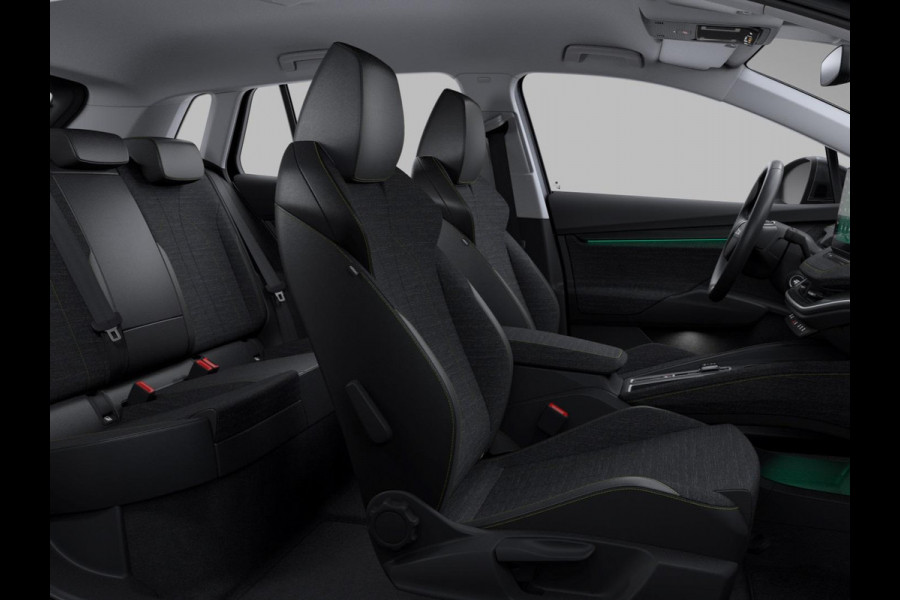 Škoda Elroq 60 Edition 190 pk | Trekhaak | Velgen: 19" lichtmetalen velgen ' Regulus', Antraciet