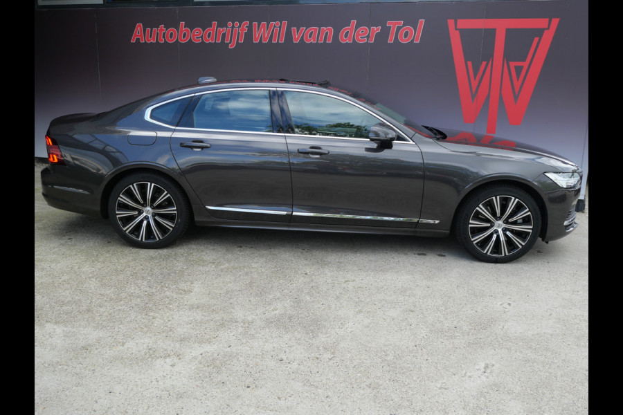 Volvo S90 2.0 T8 AWD PLUS BRIGHT | SOH 100%! | PANORAMA | A.C.C | TREKHAAK | CARPLAY | NL-AUTO!!