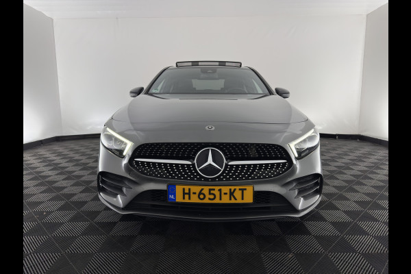 Mercedes-Benz A-Klasse 200 AMG Sportpack Business Solution (INCL-BTW) Aut. *PANO | LEATHER-MICROFIBRE | FULL-LED | HEATED-SPORTSEATS | WIDESCREEN-DIGIOCKPIT | DAB+ | NAVI-FULLMAP | CAMERA | PRIVACYGLASS | SHIFTPADDLES | 18''ALU*
