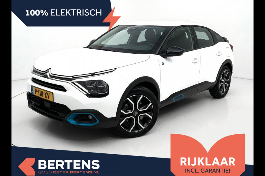 Citroën Ë-C4 Feel Pack 50 kWh | Rijklaar geleverd incl 12 maanden BOVAG garantie! | 3-fase! |