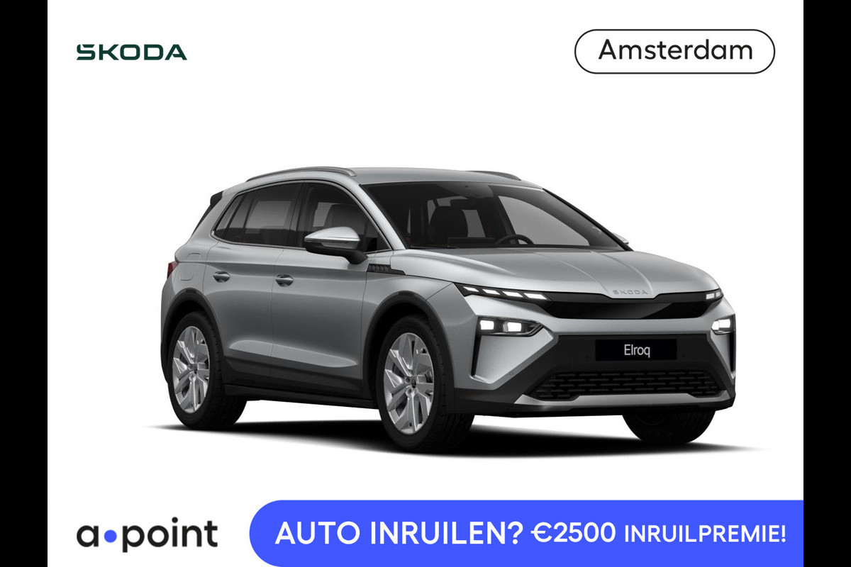 Škoda Elroq 60 Business Edition 190 pk | Business Upgrade pakket - Plus | Lodge interieur | Velgen: 20" lichtmetalen velgen Vega, zilver metallic