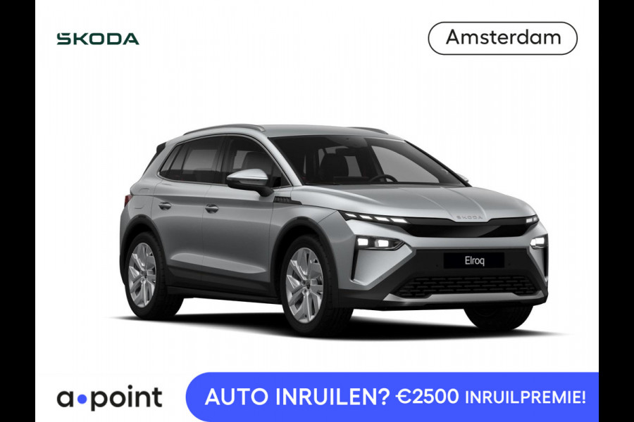 Škoda Elroq 60 Business Edition 190 pk | Business Upgrade pakket - Plus | Lodge interieur | Velgen: 20" lichtmetalen velgen Vega, zilver metallic
